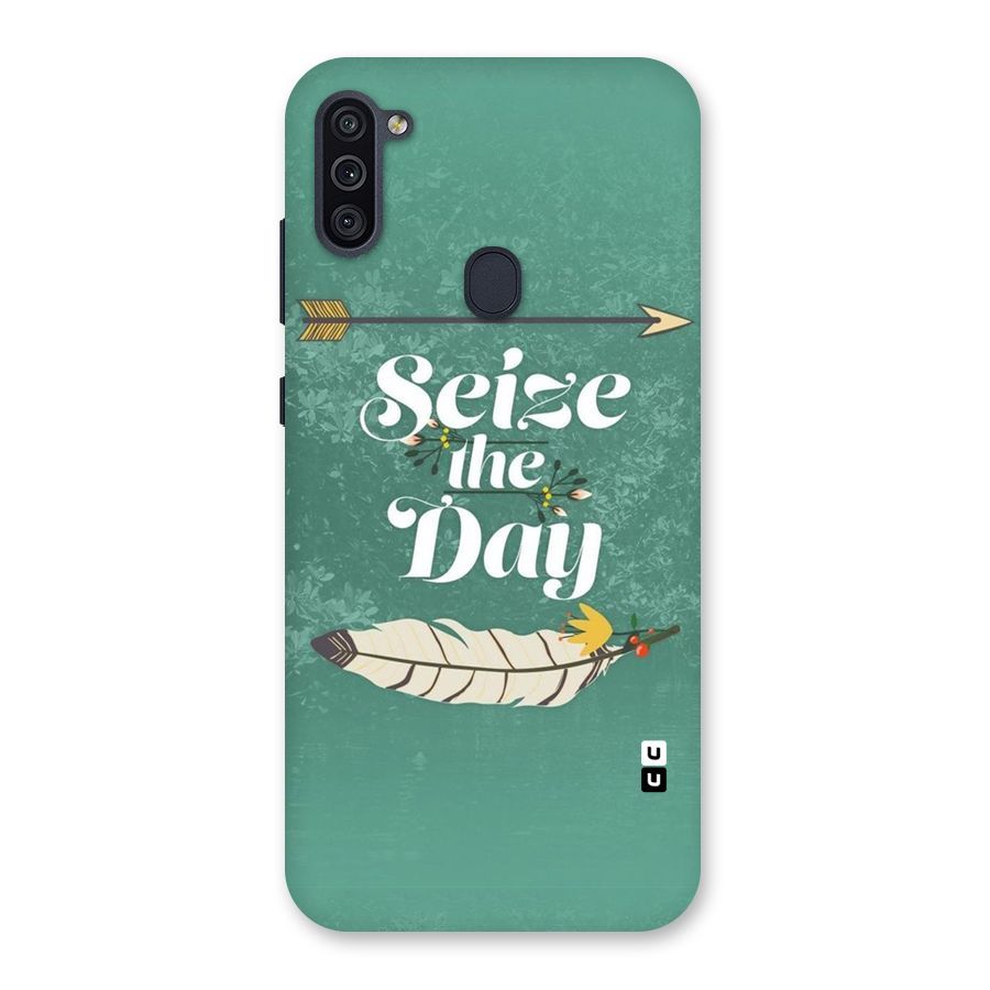 Feather Seize Back Case for Galaxy M11