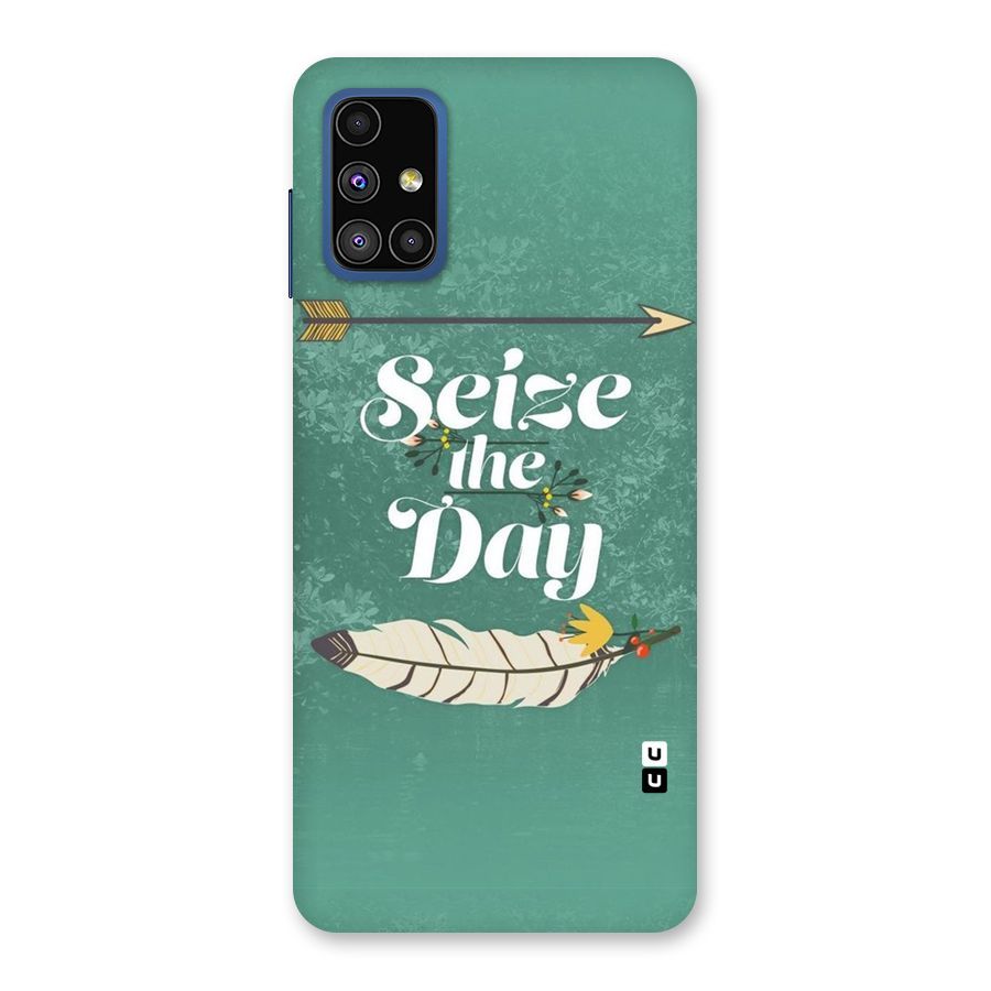 Feather Seize Back Case for Galaxy M51