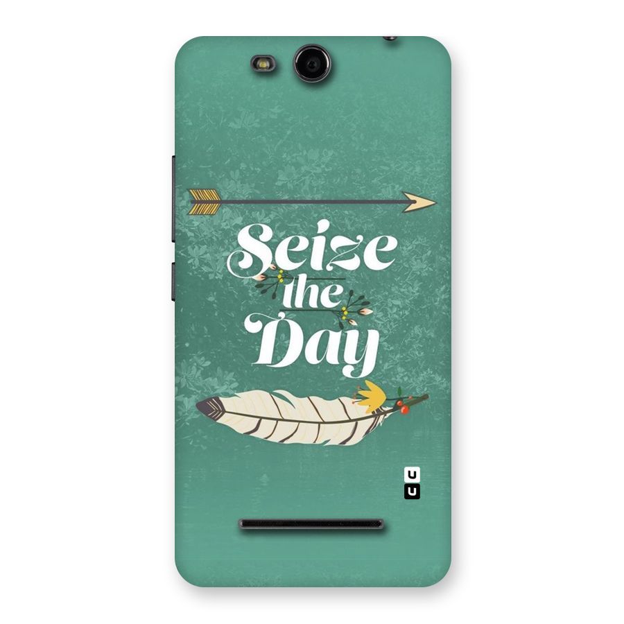 Feather Seize Back Case for Micromax Canvas Juice 3 Q392