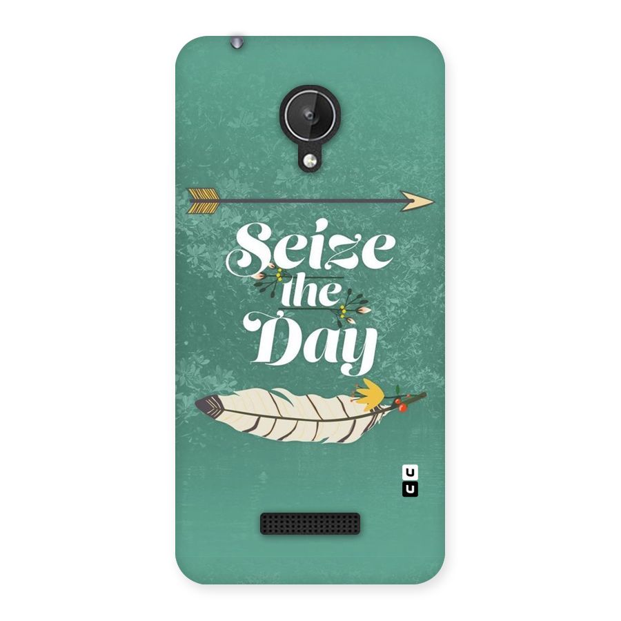 Feather Seize Back Case for Micromax Canvas Spark Q380