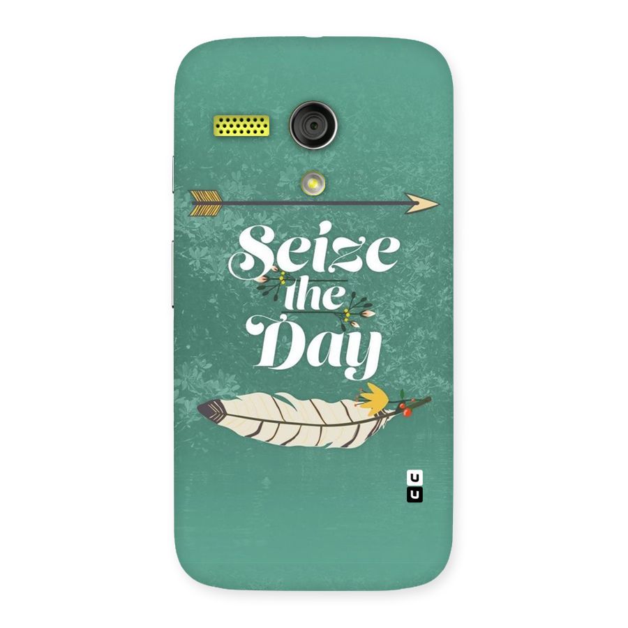 Feather Seize Back Case for Moto G