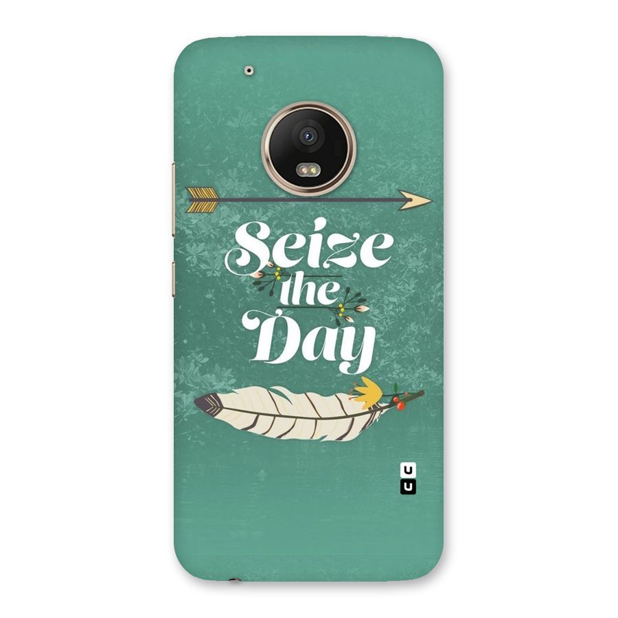 Feather Seize Back Case for Moto G5 Plus