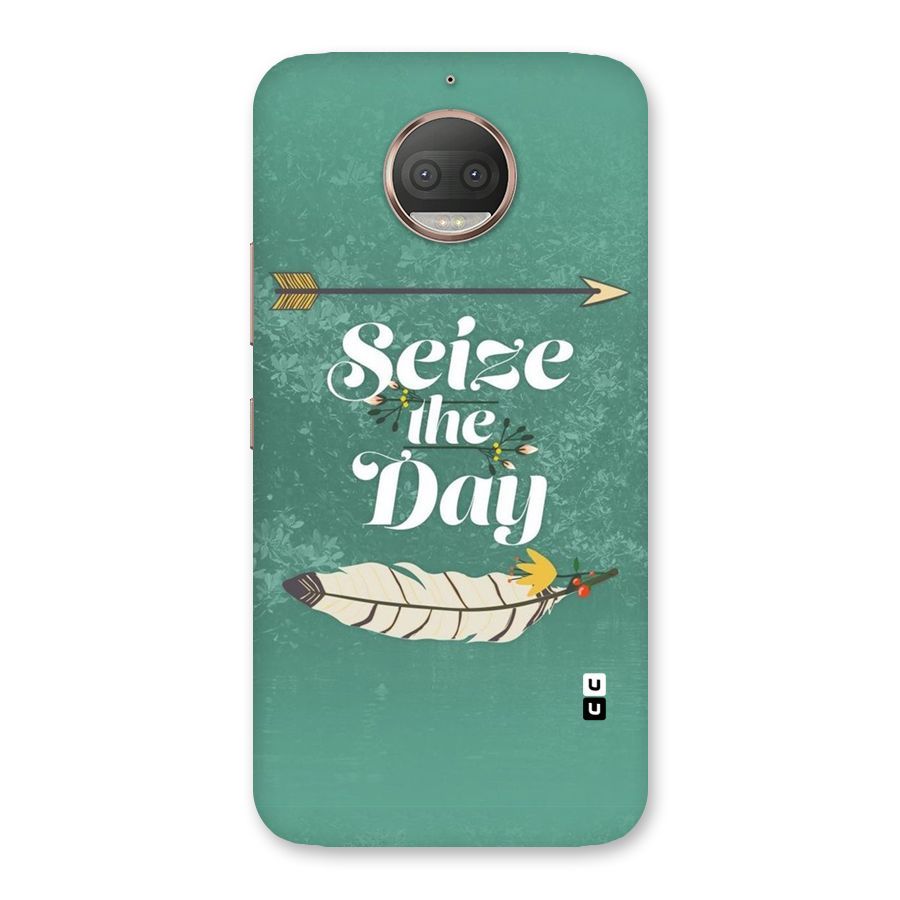 Feather Seize Back Case for Moto G5s Plus