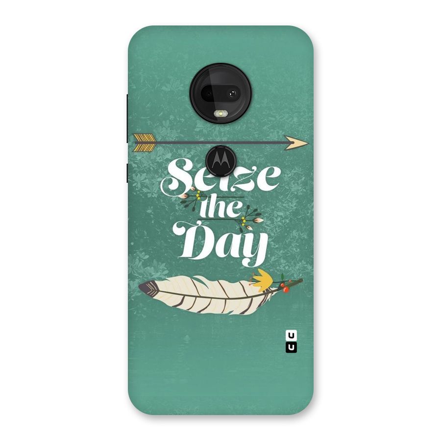 Feather Seize Back Case for Moto G7
