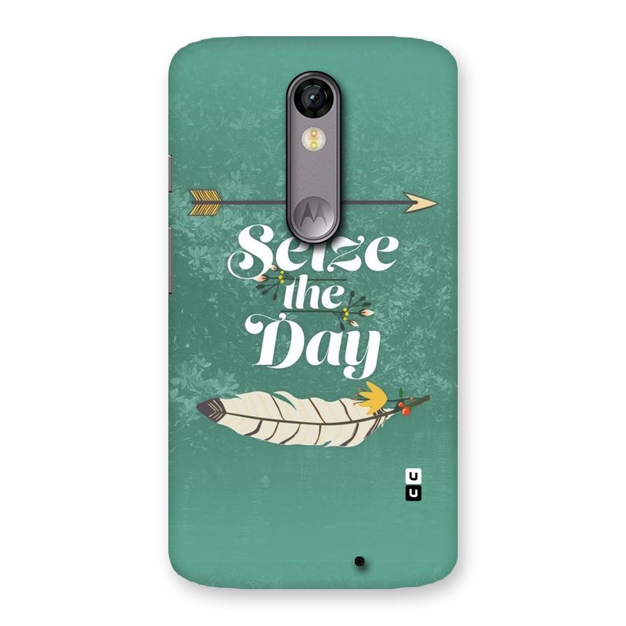 Feather Seize Back Case for Moto X Force