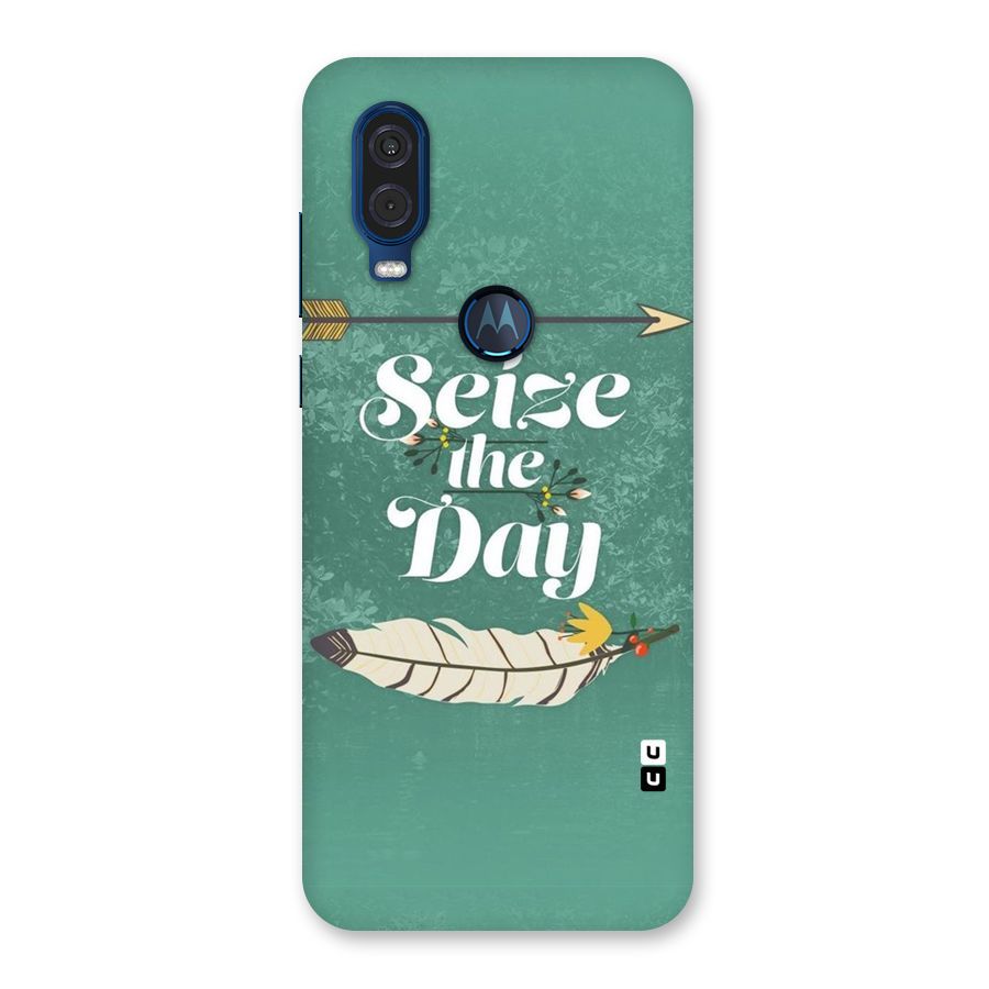 Feather Seize Back Case for Motorola One Vision