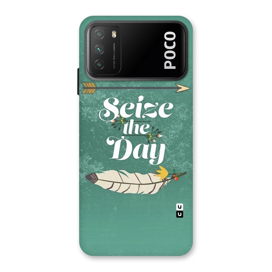 Feather Seize Back Case for Poco M3