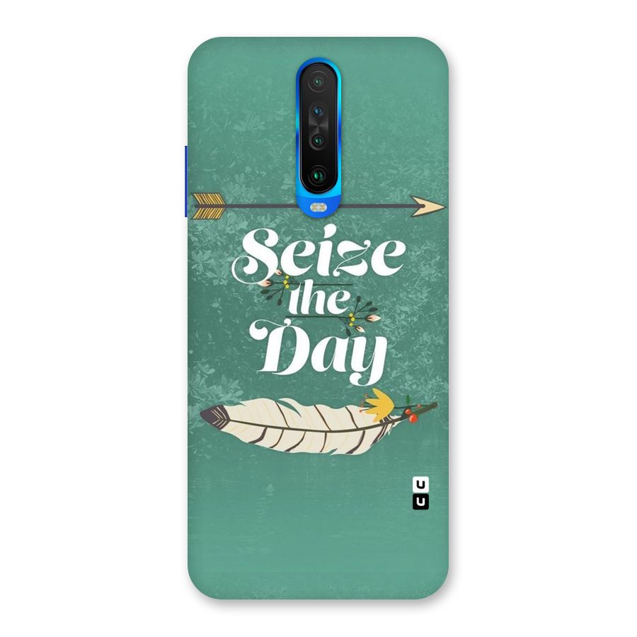 Feather Seize Back Case for Poco X2