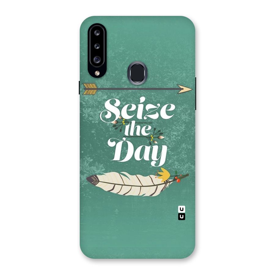 Feather Seize Back Case for Samsung Galaxy A20s