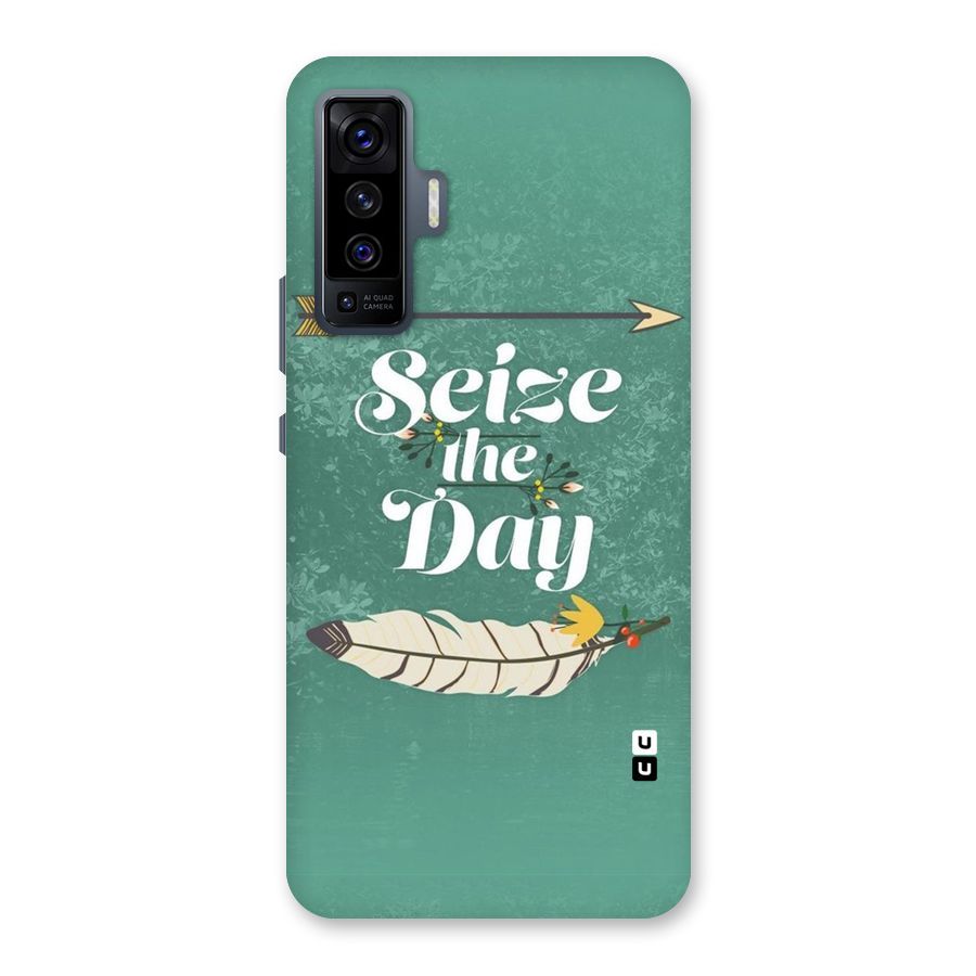 Feather Seize Back Case for Vivo X50