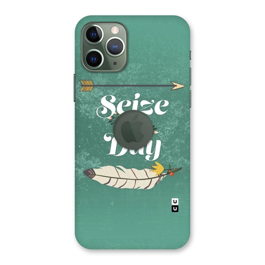 Feather Seize Back Case for iPhone 11 Pro Logo  Cut
