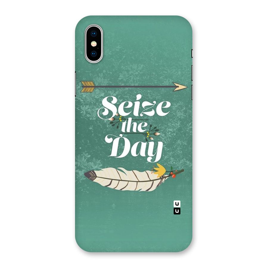 Feather Seize Back Case for iPhone XS
