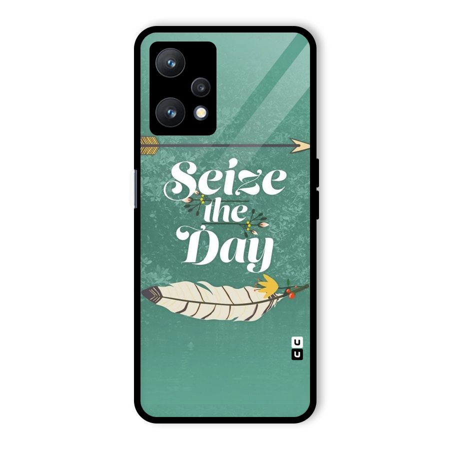 Feather Seize Glass Back Case for Realme 9 Pro 5G
