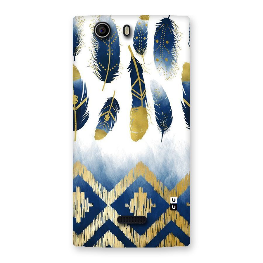 Feathers Beauty Back Case for Canvas Nitro 2 E311
