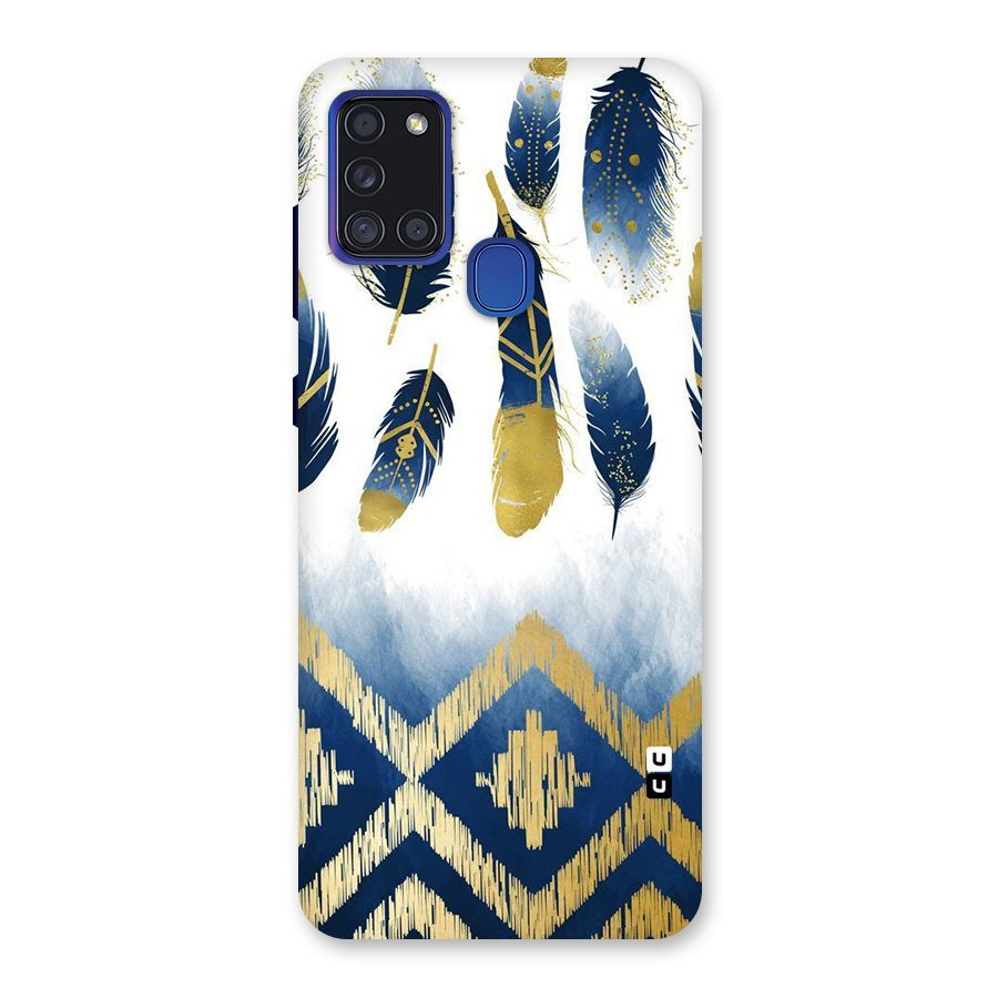 Feathers Beauty Back Case for Galaxy A21s