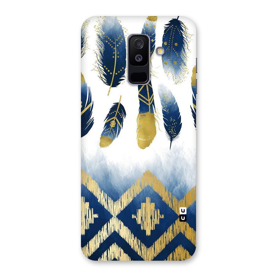 Feathers Beauty Back Case for Galaxy A6 Plus