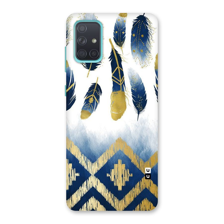 Feathers Beauty Back Case for Galaxy A71