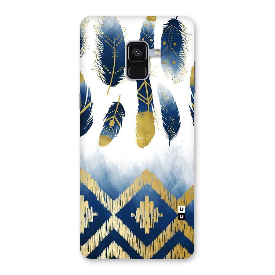 Feathers Beauty Back Case for Galaxy A8 Plus