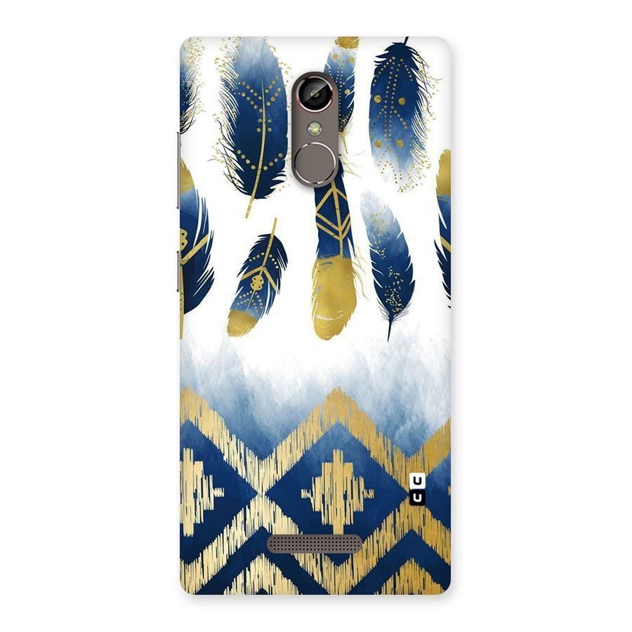 Feathers Beauty Back Case for Gionee S6s