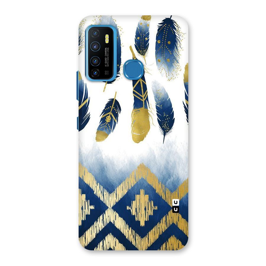 Feathers Beauty Back Case for Infinix Hot 9