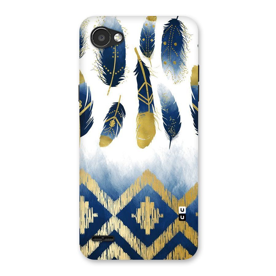 Feathers Beauty Back Case for LG Q6