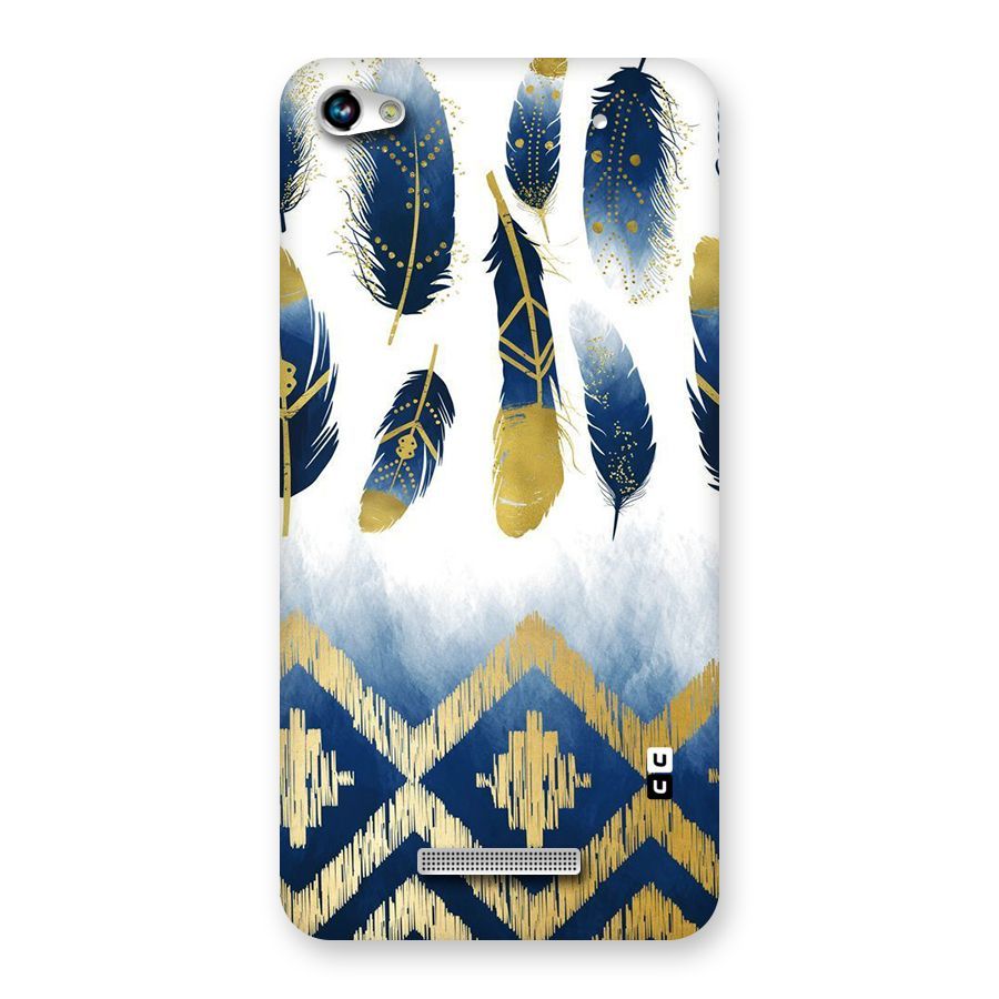 Feathers Beauty Back Case for Micromax Hue 2