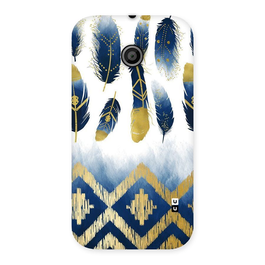 Feathers Beauty Back Case for Moto E