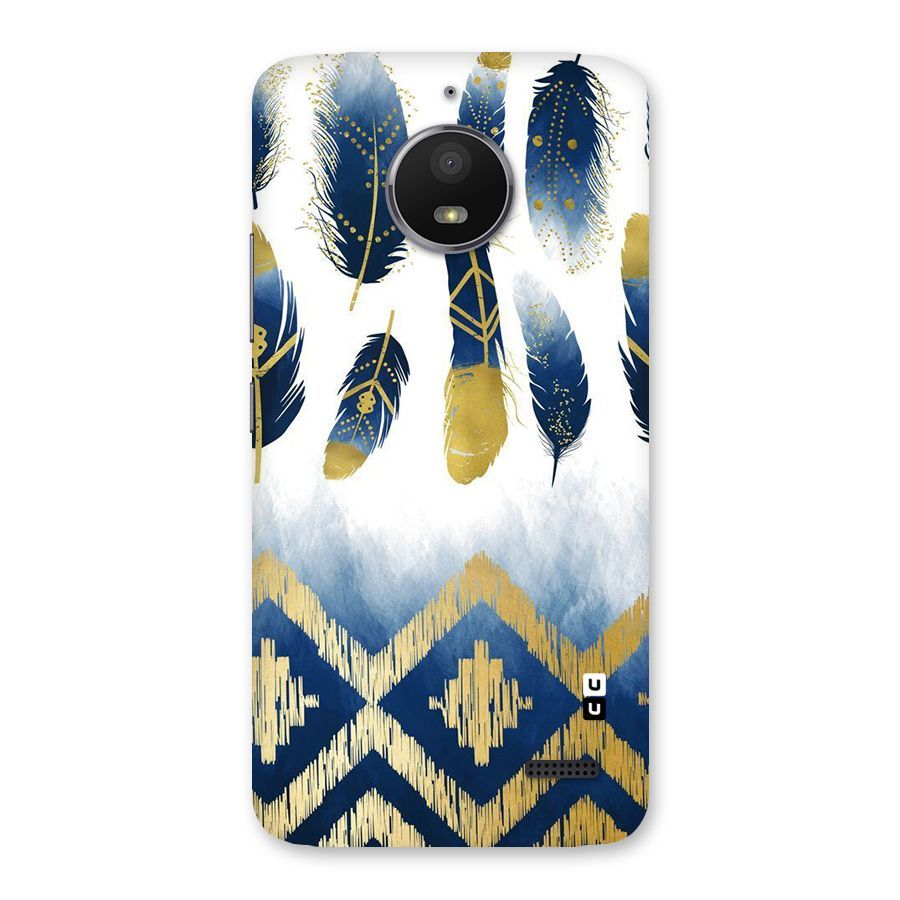Feathers Beauty Back Case for Moto E4