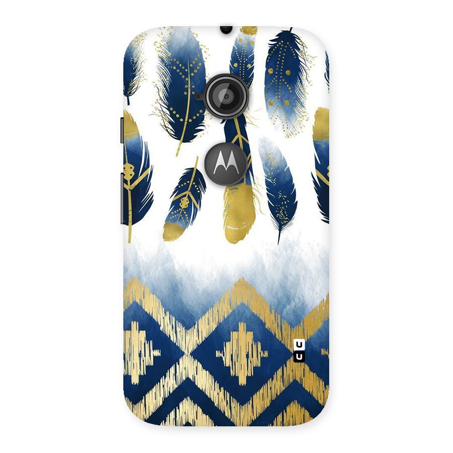 Feathers Beauty Back Case for Moto E 2nd Gen