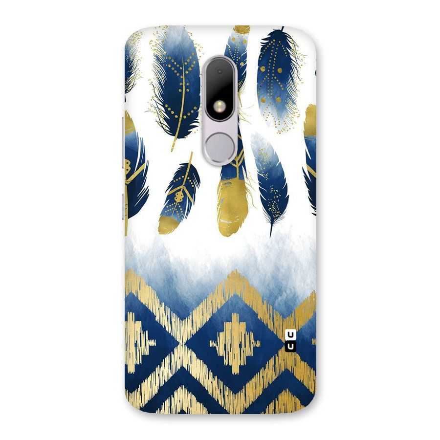 Feathers Beauty Back Case for Moto M