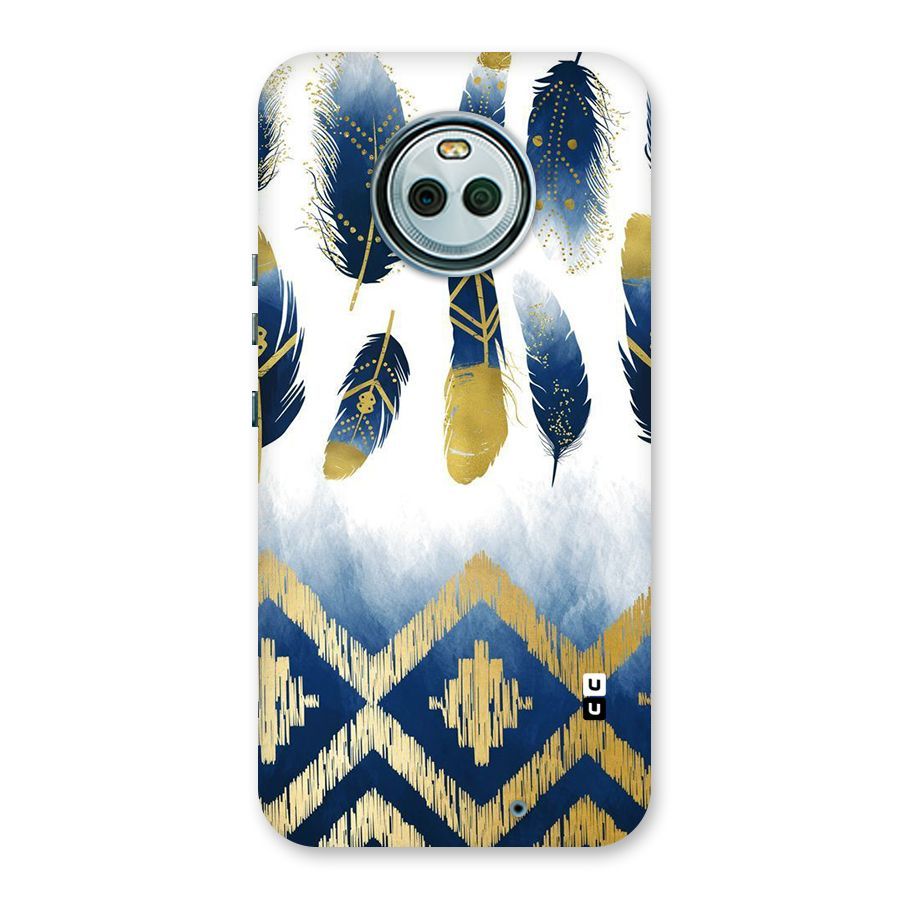 Feathers Beauty Back Case for Moto X4