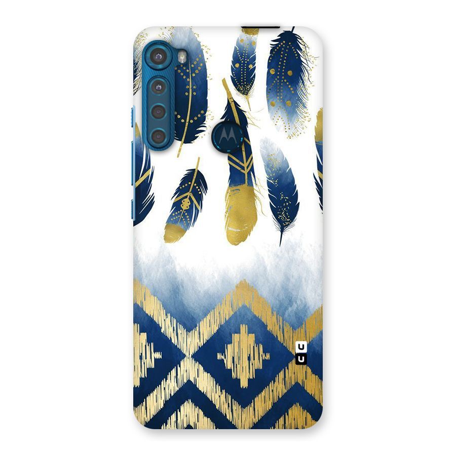 Feathers Beauty Back Case for Motorola One Fusion Plus