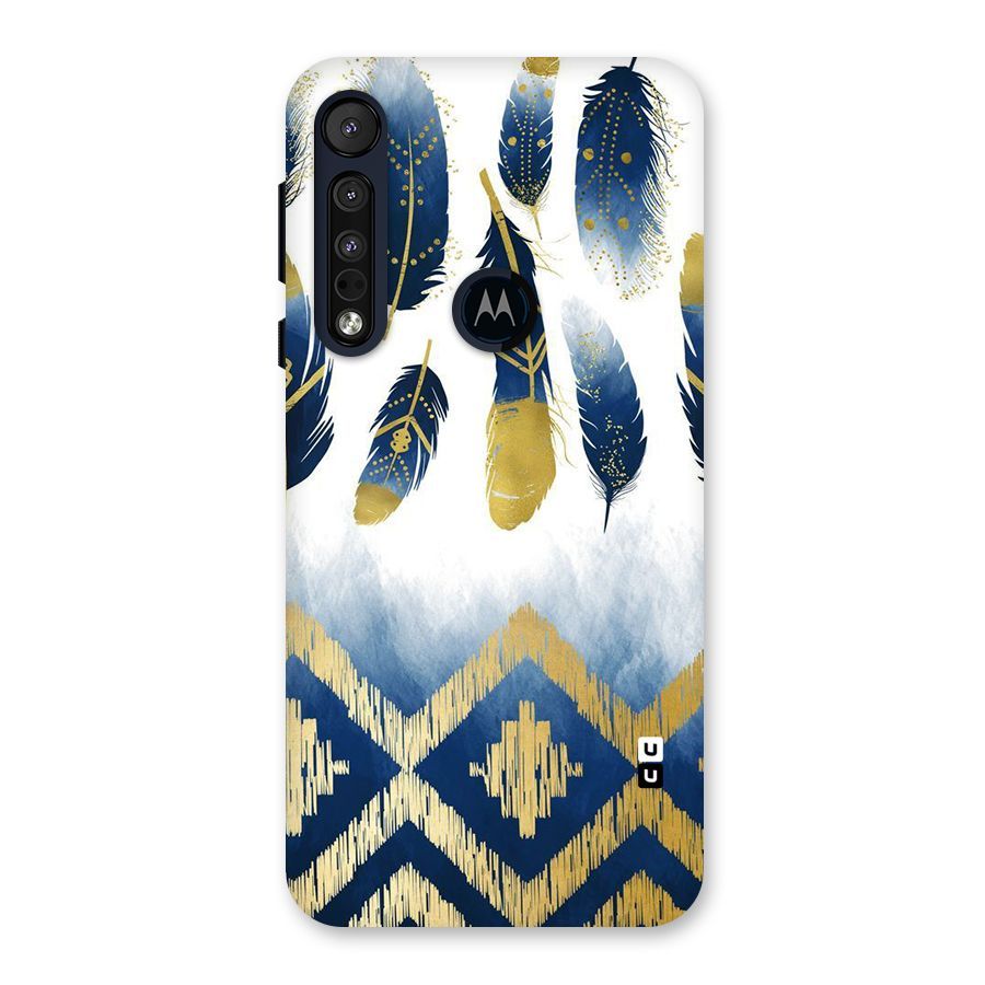 Feathers Beauty Back Case for Motorola One Macro