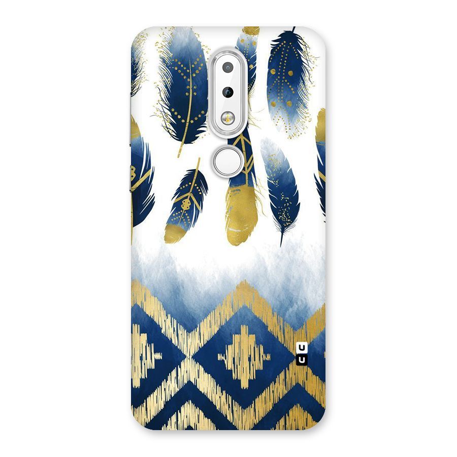 Feathers Beauty Back Case for Nokia 6.1 Plus
