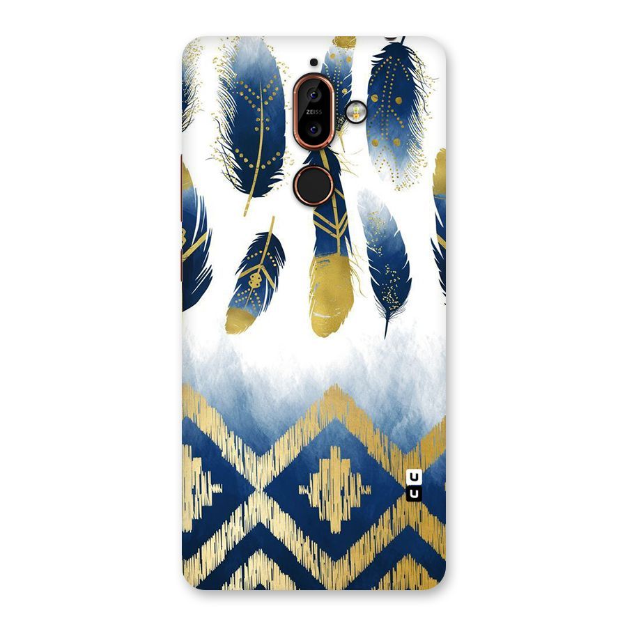 Feathers Beauty Back Case for Nokia 7 Plus