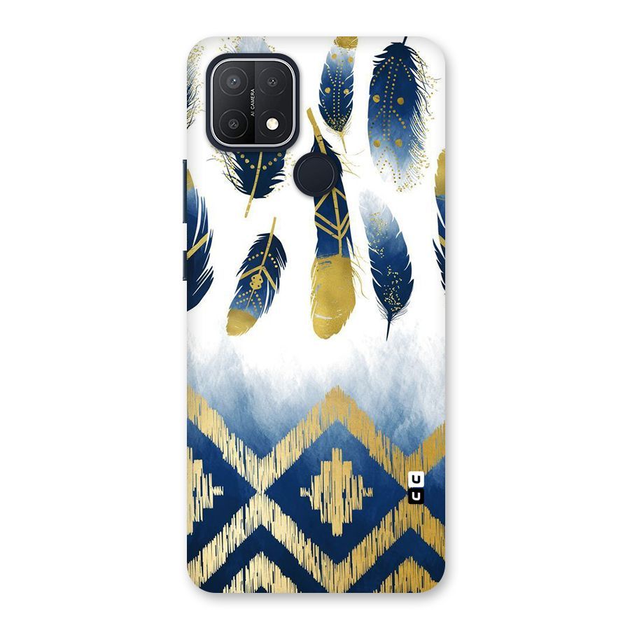 Feathers Beauty Back Case for Oppo A15