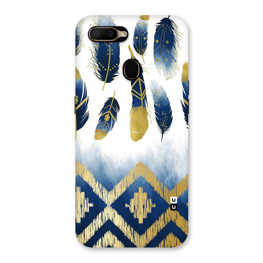 Feathers Beauty Back Case for Oppo A5s