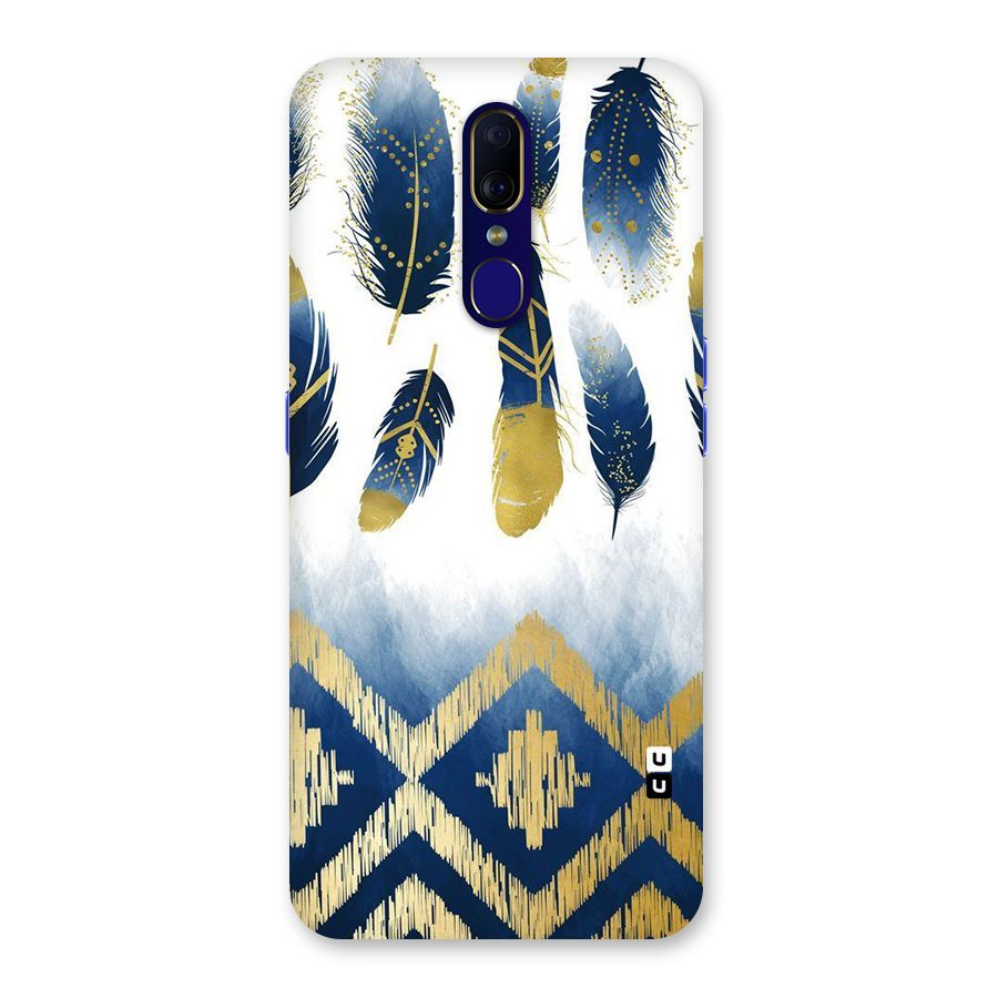 Feathers Beauty Back Case for Oppo F11