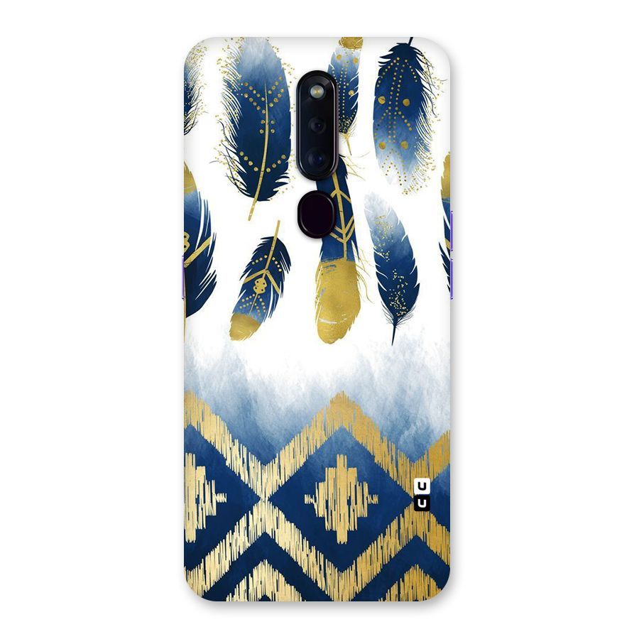Feathers Beauty Back Case for Oppo F11 Pro