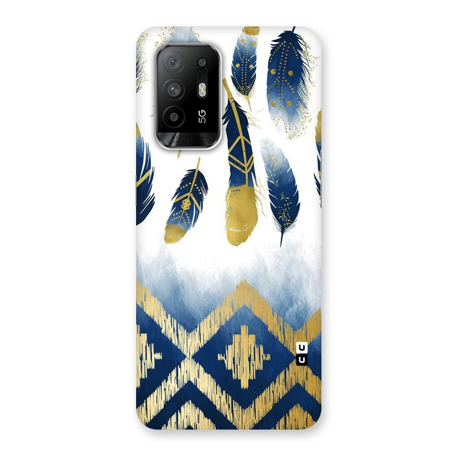 Feathers Beauty Back Case for Oppo F19 Pro Plus 5G