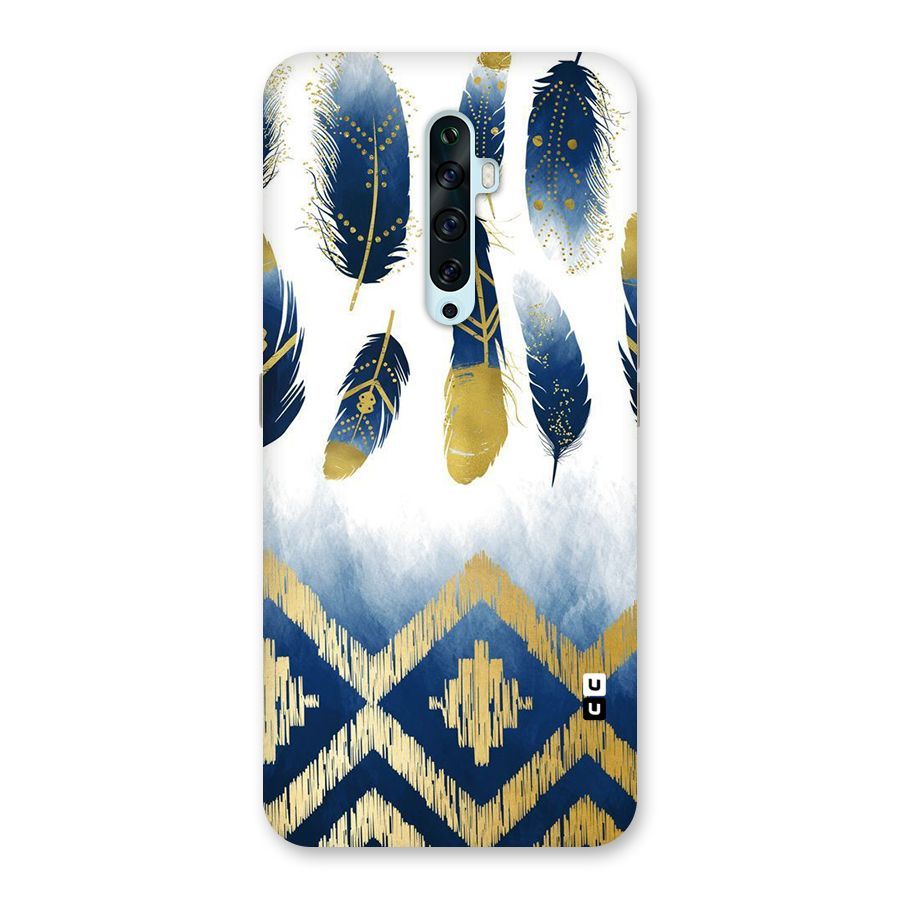 Feathers Beauty Back Case for Oppo Reno2 F