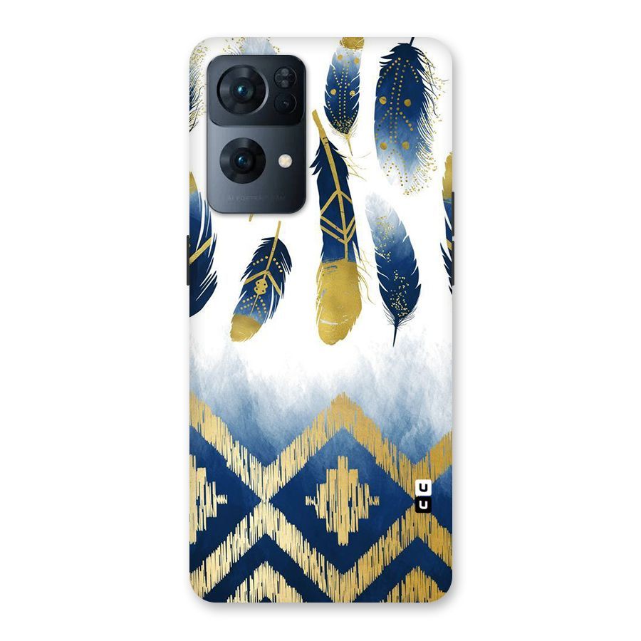 Feathers Beauty Back Case for Oppo Reno7 Pro 5G