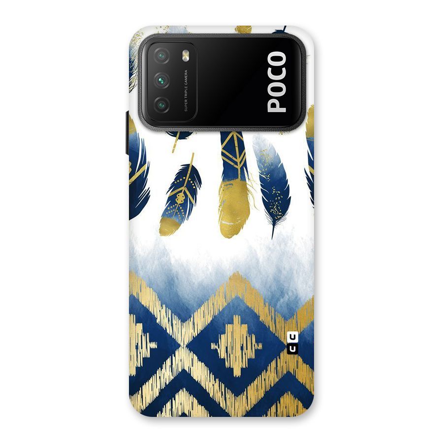 Feathers Beauty Back Case for Poco M3
