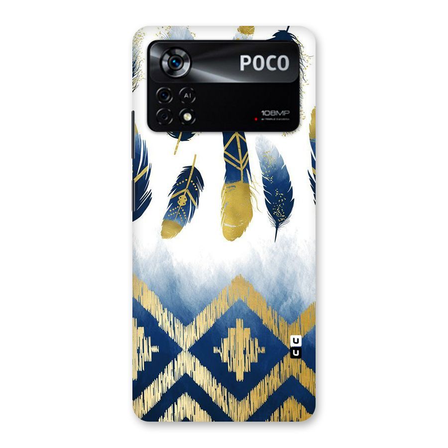 Feathers Beauty Back Case for Poco X4 Pro 5G