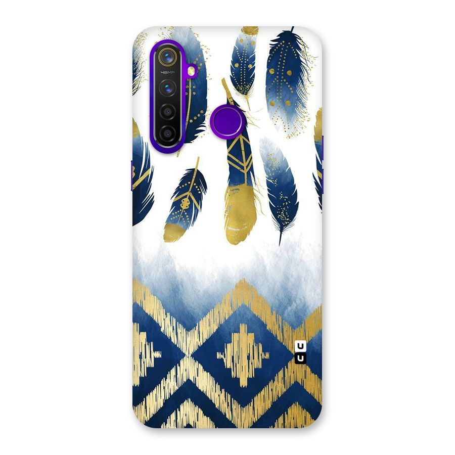 Feathers Beauty Back Case for Realme 5 Pro