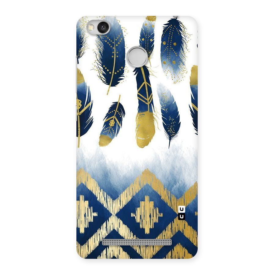Feathers Beauty Back Case for Redmi 3S Prime