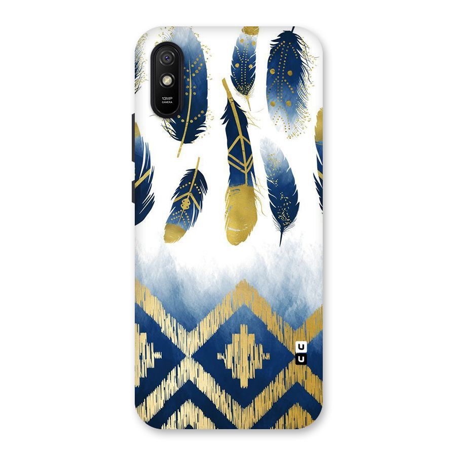 Feathers Beauty Back Case for Redmi 9i