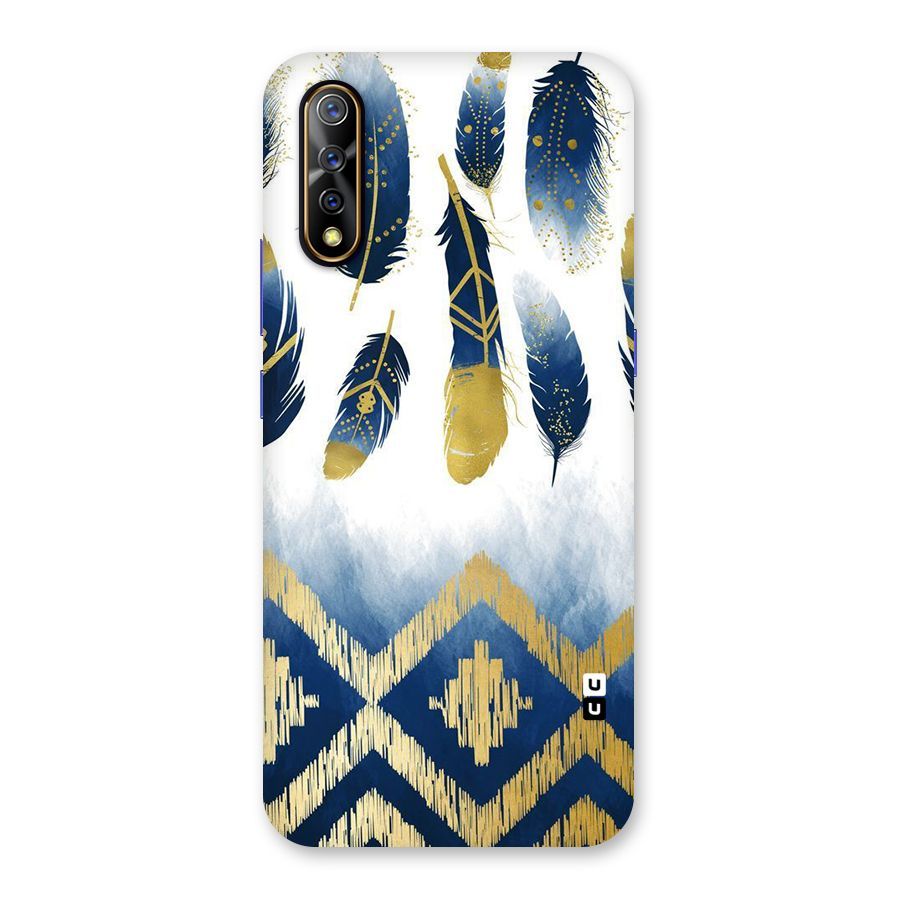 Feathers Beauty Back Case for Vivo S1