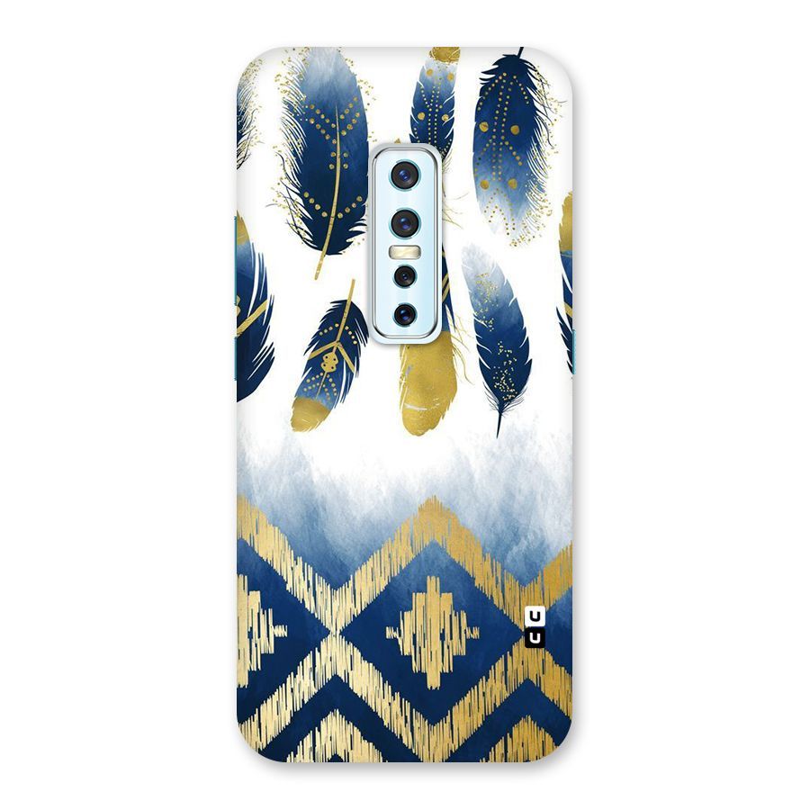Feathers Beauty Back Case for Vivo V17 Pro