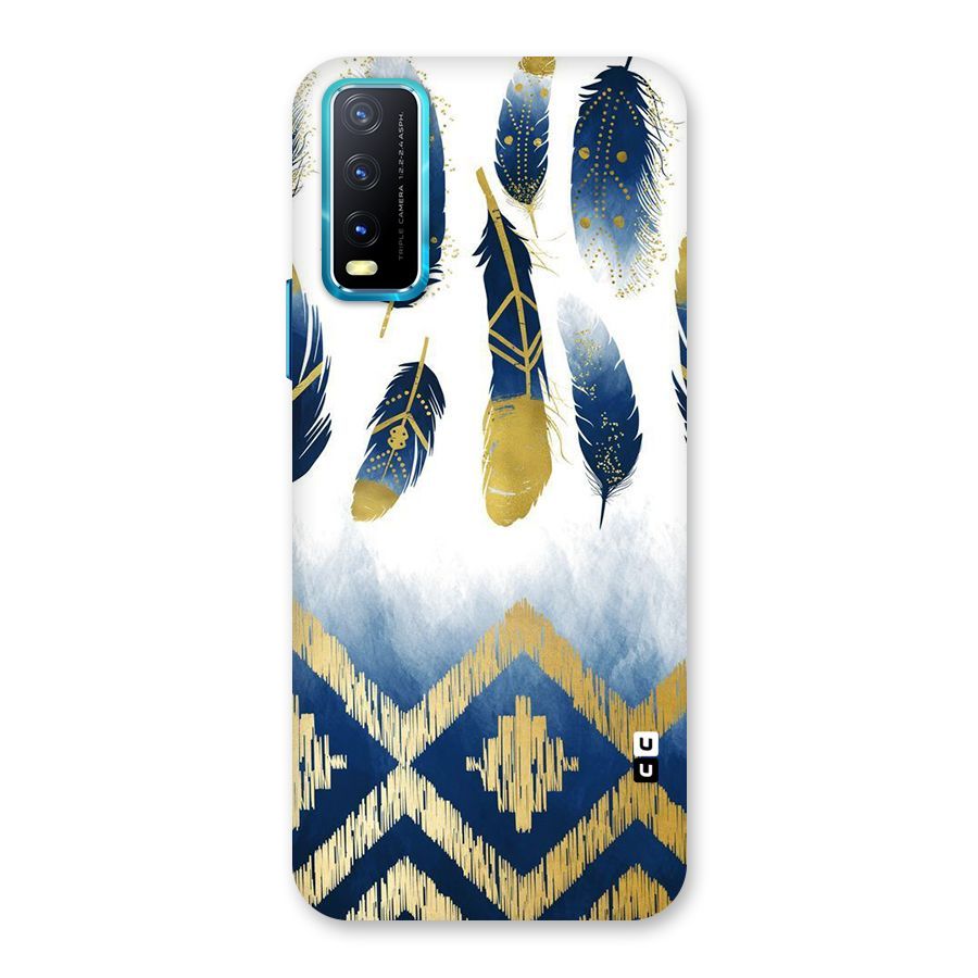 Feathers Beauty Back Case for Vivo Y20A